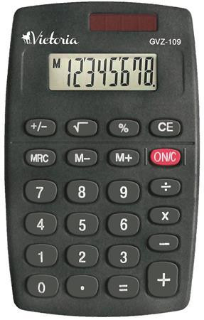 Zsebszámológép, 8 számjegy, VICTORIA OFFICE, GVZ-109 (GVZ109)