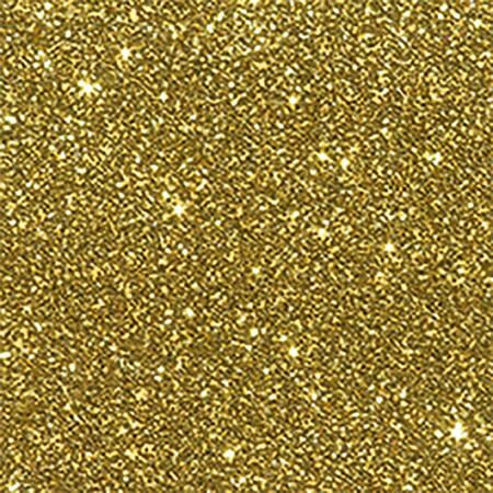 Glitterkarton, A4, 220 g, sárga (HP16407)