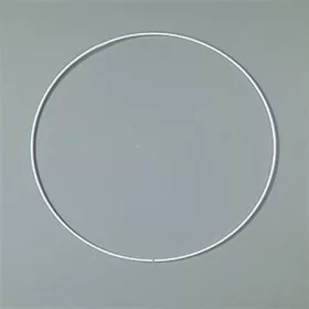 Fém karika, fehér, EFCO, 25 cm (HP2213525)