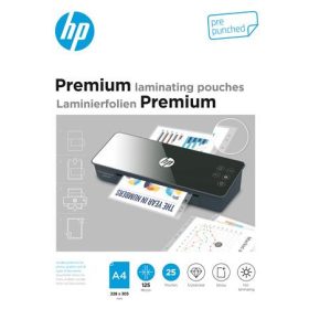   Meleglamináló fólia, 125 mikron, A4, fényes, 25 db, HP Premium (HPF9122)