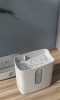 Iratmegsemmisítő, konfetti, 8 lap, HP Oneshred 8CC, világosszürke (HPN2801)