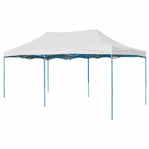 Kerti pavilon hordtáskával 2,9 x 5,7 m, fehér