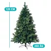 3D műfenyő fém talppal 120cm