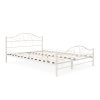 Mimi Fém ágykeret ajándék ágyráccsal 160x200cm, fehér