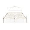Mimi Fém ágykeret ajándék ágyráccsal 160x200cm, fehér
