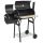 2in1 faszenes BBQ grill és smoker