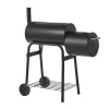 2in1 faszenes BBQ grill és smoker