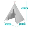 Indián sátor gyerekeknek, szürke