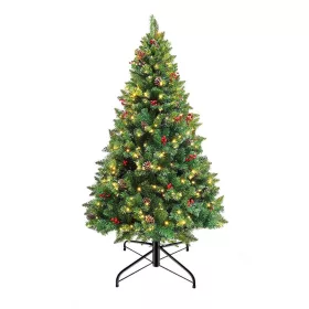   Timeless Tools LED-es műfenyő több típusban, melegfehér-100 LED-es, 120 cm