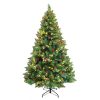 Timeless Tools LED-es műfenyő melegfehér-320 LED-es, 210 cm