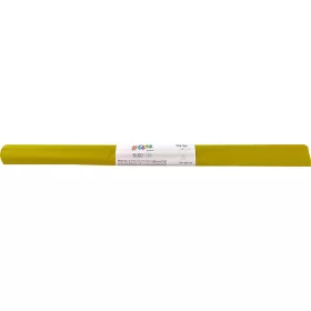   Krepp-papír, 50x200 cm, COOL BY VICTORIA, aranysárga (HPRV00112)