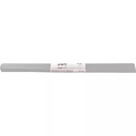   Krepp-papír, 50x200 cm, COOL BY VICTORIA, ezüst (HPRV00129)