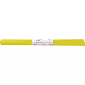   Krepp-papír, 50x200 cm, COOL BY VICTORIA, neon sárga (HPRV00133)