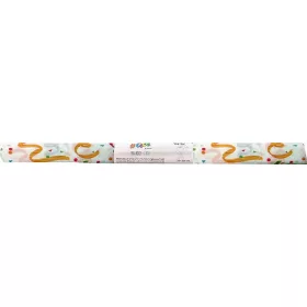   Krepp-papír, 50x200 cm, COOL BY VICTORIA, szalagmintás (HPRV00143)