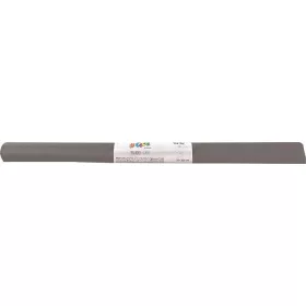   Krepp-papír, 50x200 cm, COOL BY VICTORIA, világosszürke (HPRV00151)