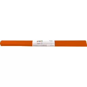   Krepp-papír, 50x200 cm, COOL BY VICTORIA, narancssárga (HPRV0030)