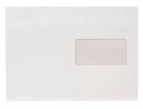 Boríték, LC5, szilikonos, jobb ablakos, VICTORIA PAPER (IBI37)