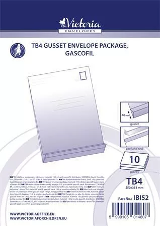 Redős-talpas tasak csomag, TB4, szilikonos, 40 mm talp, VICTORIA PAPER, barna gascofil (IBI52)