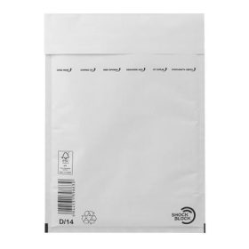   Légpárnás tasak, 200x275 mm külméret, 180x265 mm belméret, VICTORIA PAPER, W4, fehér (IBIL12)