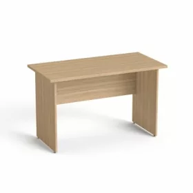   Íróasztal, laplábbal, 120x70 cm, MAYAH Freedom SV-19, kőris (IBXA19K)