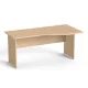Íróasztal, íves, jobbos, laplábbal, 160x80 cm, MAYAH Freedom SV-23,  tölgy (IBXA23T)
