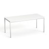 Általános asztal fémlábbal, 75x170 cm, MAYAH Freedom SV-40, fehér (IBXA40F)