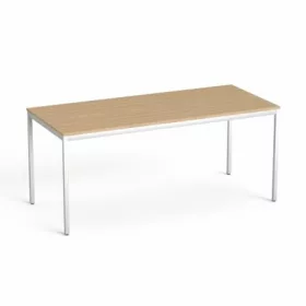   Általános asztal fémlábbal, 75x170 cm, MAYAH Freedom SV-40, kőris (IBXA40K)