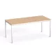 Általános asztal fémlábbal, 75x170 cm, MAYAH Freedom SV-40,  tölgy (IBXA40T)