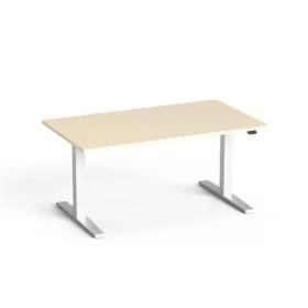   Állítható magasságú íróasztal, 140x80 cm, MAYAH Freedom SV-302, juhar (IBXMA01J)