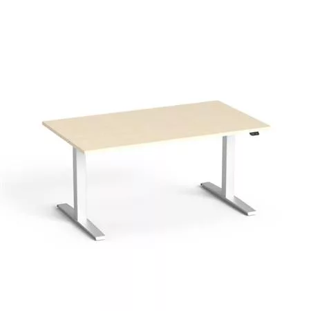 Állítható magasságú íróasztal, 140x80 cm, MAYAH Freedom SV-302, juhar (IBXMA01J)