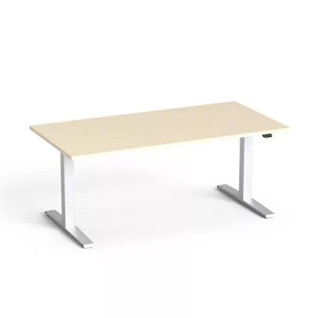 Állítható magasságú íróasztal, 160x80 cm, MAYAH Freedom SV-303, juhar (IBXMA02J)