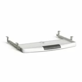   Billentyűzet tartó polc, asztal alá szerelhető, 55x40 cm műanyag, MAYAH Freedom SV-61, fehér (IBXPC61)