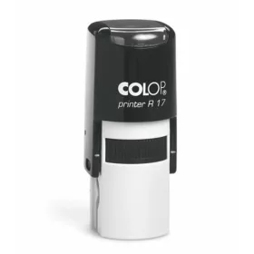   Bélyegző, kör, COLOP  Printer R 17, fekete párna (IC1031700)