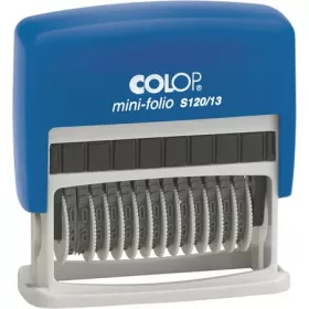   Számbélyegző, COLOP S120/13, natúr filc párnával (IC1051302)