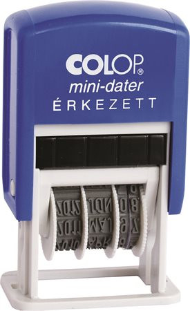 Dátumbélyegző, COLOP S 160/L, Érkezett (IC1051657)