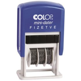 Dátumbélyegző, COLOP S 160/L, Fizetve (IC1051658)
