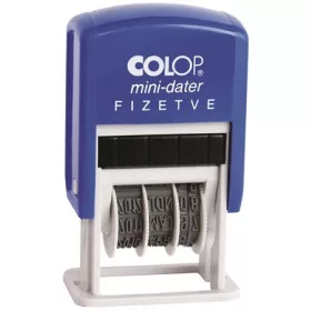 Dátumbélyegző, COLOP S 160/L, Fizetve (IC1051658)