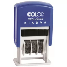 Dátumbélyegző, COLOP S 160/L, Kiadva (IC1051659)