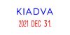 Dátumbélyegző, COLOP S 160/L, Kiadva (IC1051659)