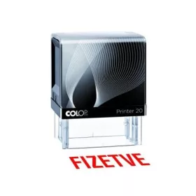 Bélyegző, szó, COLOP Printer IQ 20/L, Fizetve (IC1342100)