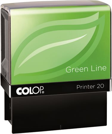 Bélyegző, szó, COLOP Printer IQ 20/L Green Line, Fizetve (IC1462120)