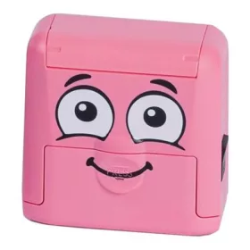   Bélyegző textilhez, kirakós COLOP Marky, pink ház, fekete párnával (IC1510602)
