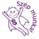 Bélyegző, motivációs, Szép munka!, COLOP N43-kék, lila (IC18034301)