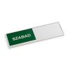 Információs tábla, 200x62 mm, ANTRA Szabad-Foglalt (IC28080321)