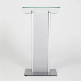   Előadói pulpitus, üveg fedlap, előlappal, 111 cm (IC3246)