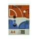 Dokumentumtartó, fali, A4, plexi, álló, ANTRA, átlátszó (IC4089G)