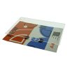 Dokumentumtartó, fali, A4, plexi, álló, ANTRA, átlátszó (IC4089G)
