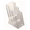 Prospektustartó, asztali/fali, 3 rekeszes, 1/3 A4 (IC4310X)