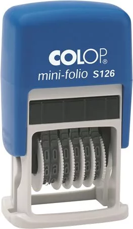 Számbélyegző, COLOP S126 (IC52600)