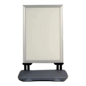   Megállító tábla, poszteres, víztartályos, A1 méret, 59,4x84,1 cm (IC8181E)